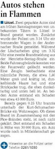 RZ Bericht Wohnwagenbrand 29082015